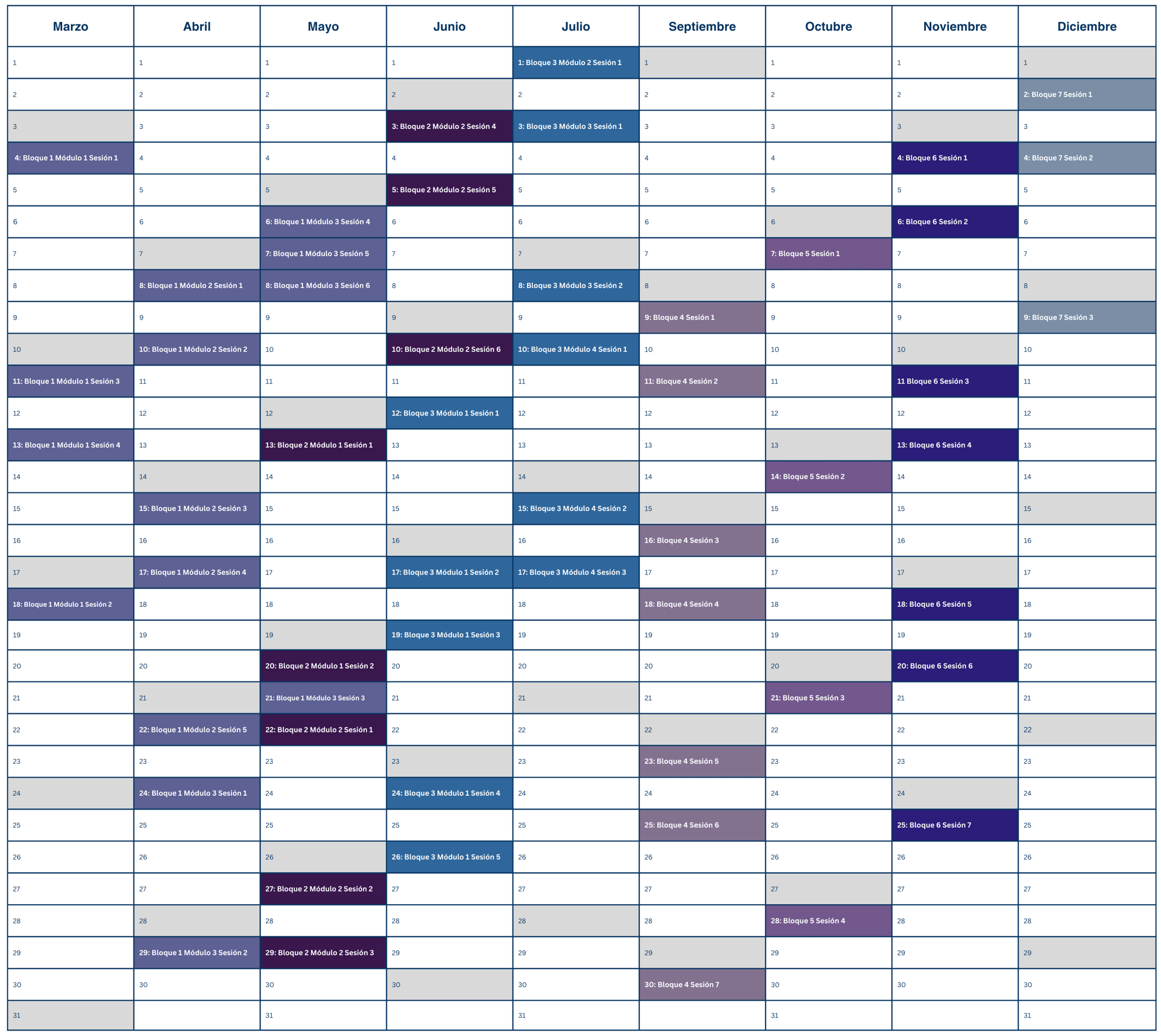 Calendar DI360o