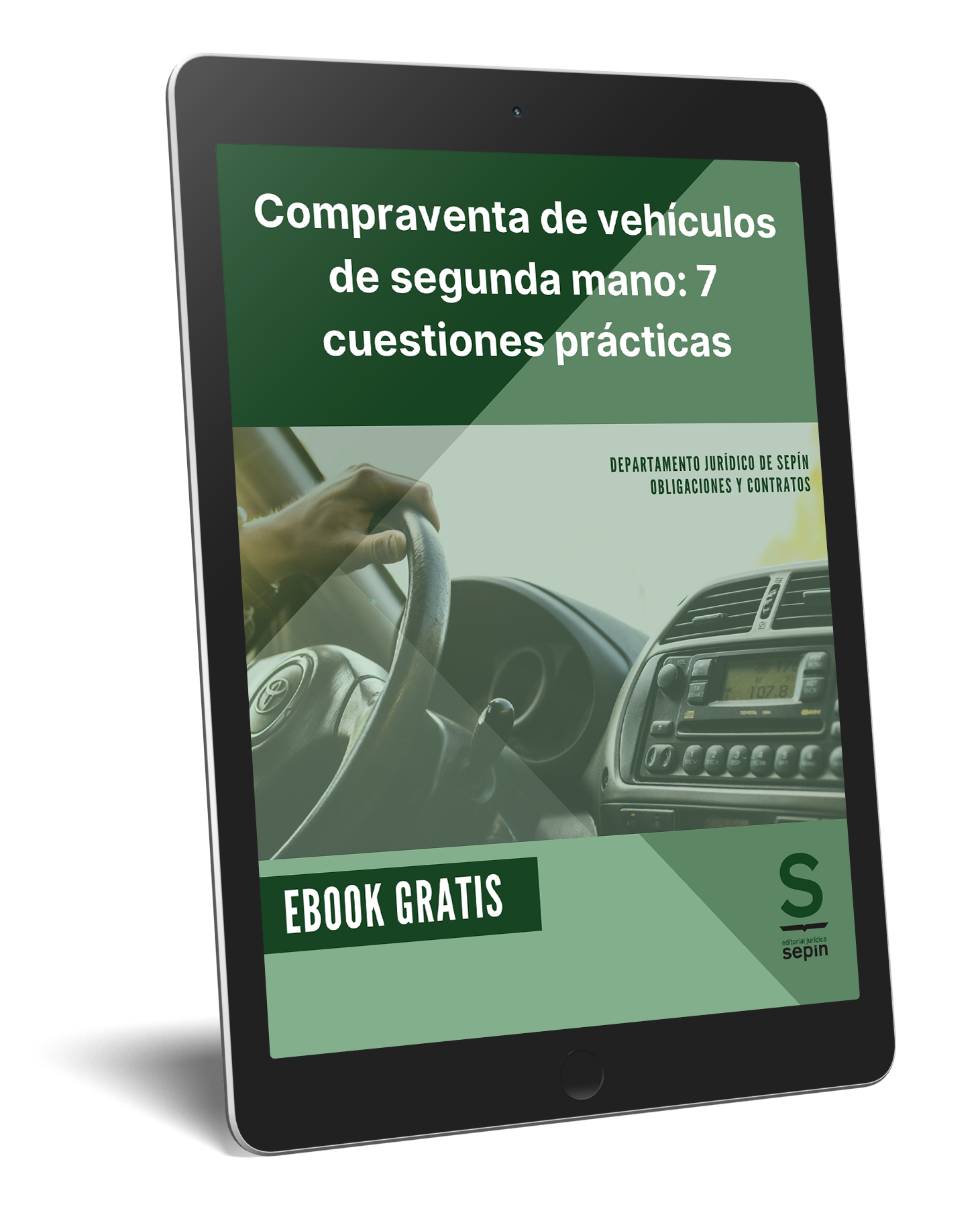 Ebook Compraventa de vehículos de Segunda mano 7 cuestiones prácticas